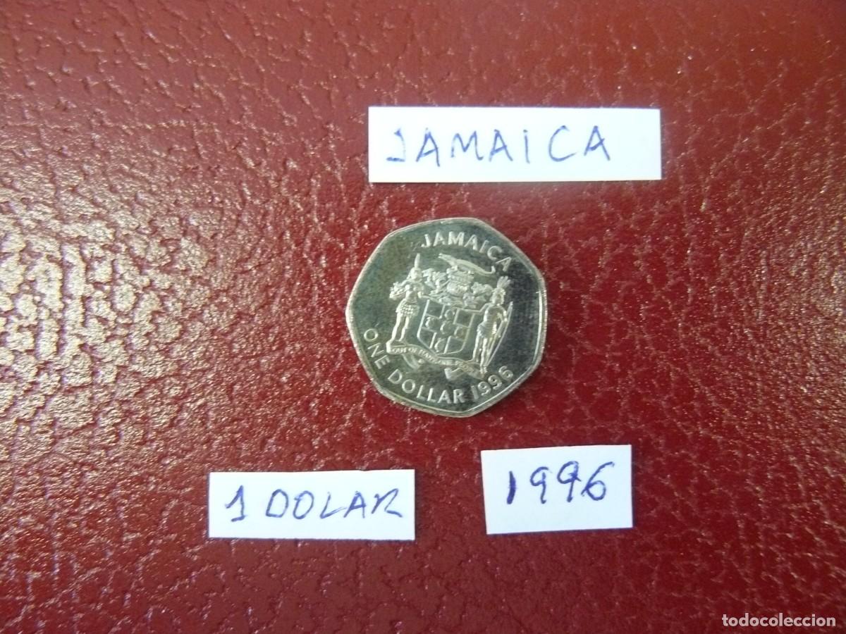 Monedas antiguas de Am&eacute;rica: Moneda de Jamaica 1 Dolar 1996 - Foto 2