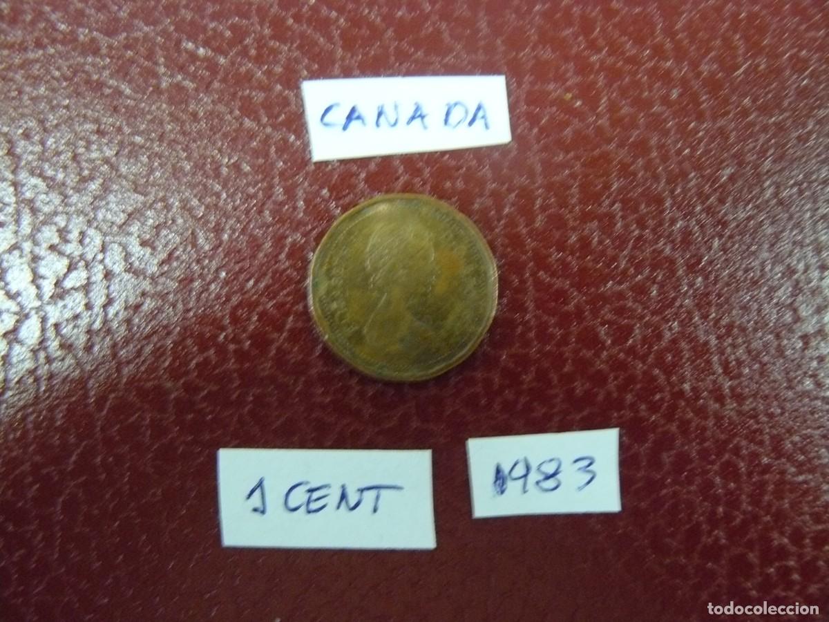 Monedas antiguas de Am&eacute;rica: Moneda de Canada 1 Cent 1983 - Foto 1