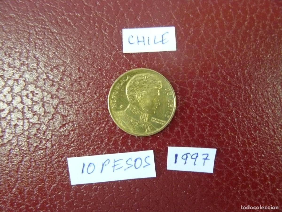 Monedas antiguas de Am&eacute;rica: Moneda de Chile 10 Pesos 1997 - Foto 1