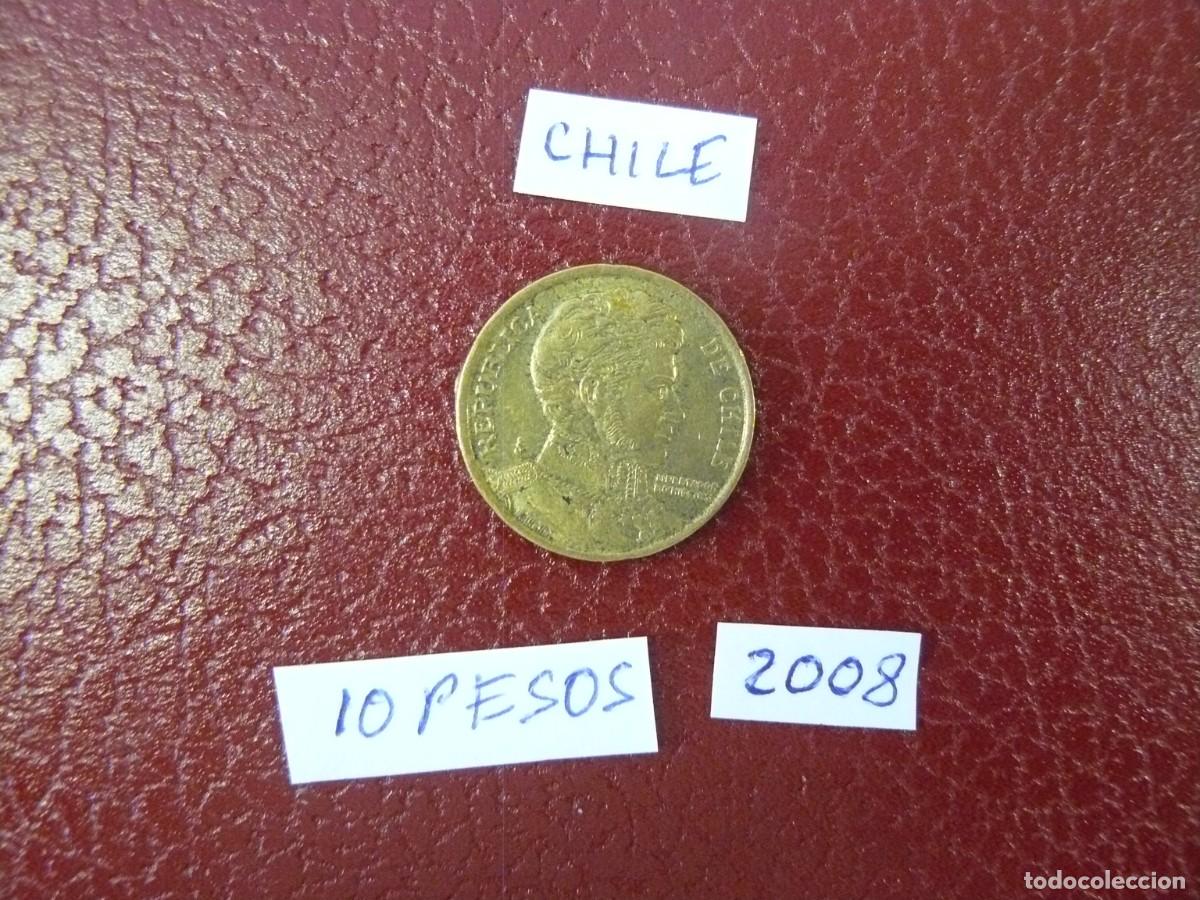 Monedas antiguas de Am&eacute;rica: Moneda de Chile 10 Pesos 2008 - Foto 1