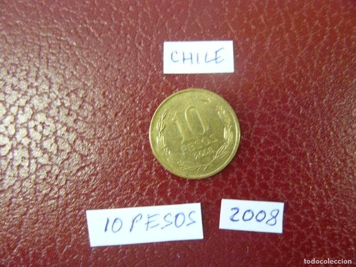 Monedas antiguas de Am&eacute;rica: Moneda de Chile 10 Pesos 2008 - Foto 2