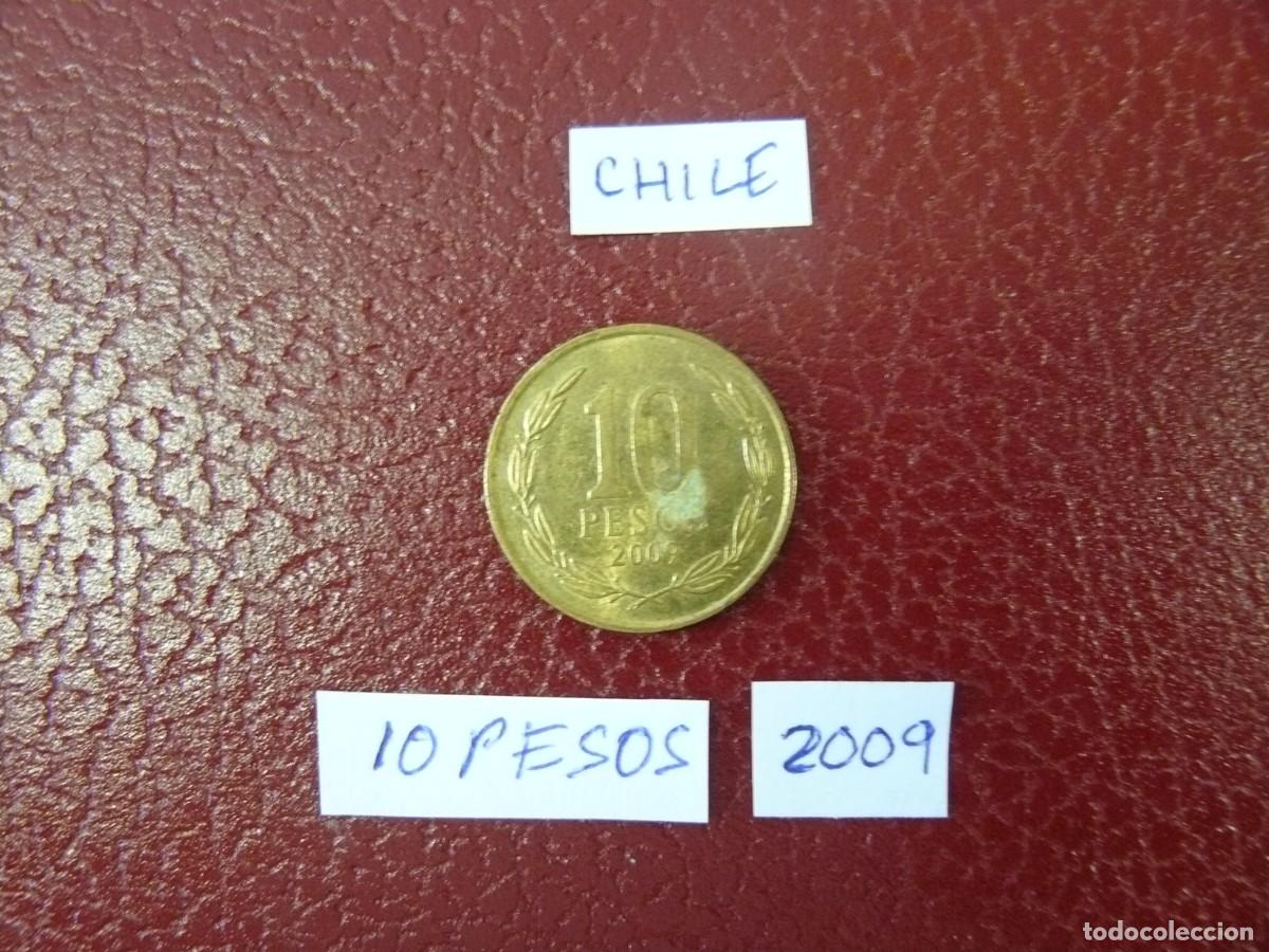 Monedas antiguas de Am&eacute;rica: Moneda de Chile 10 Pesos 2009 - Foto 2