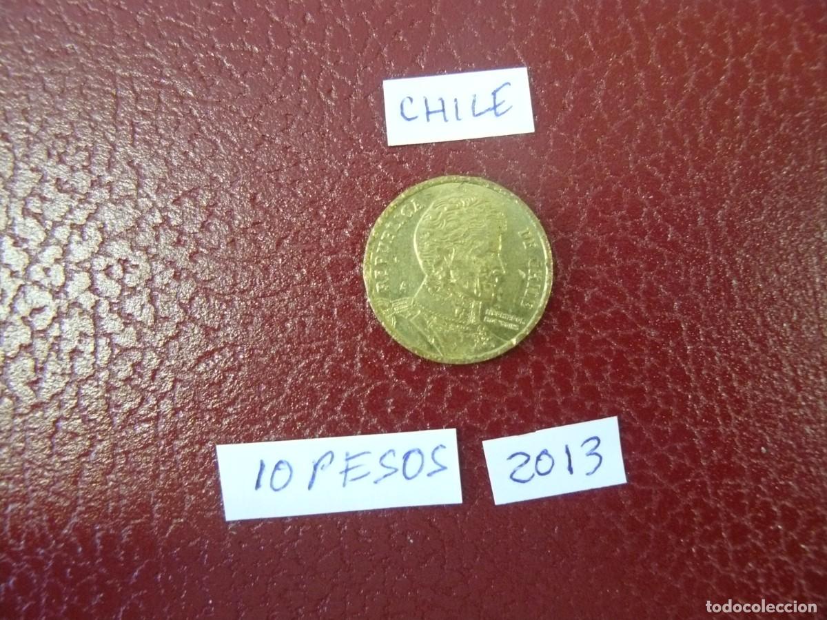 Monedas antiguas de Am&eacute;rica: Moneda de Chile 10 Pesos 2013 - Foto 1