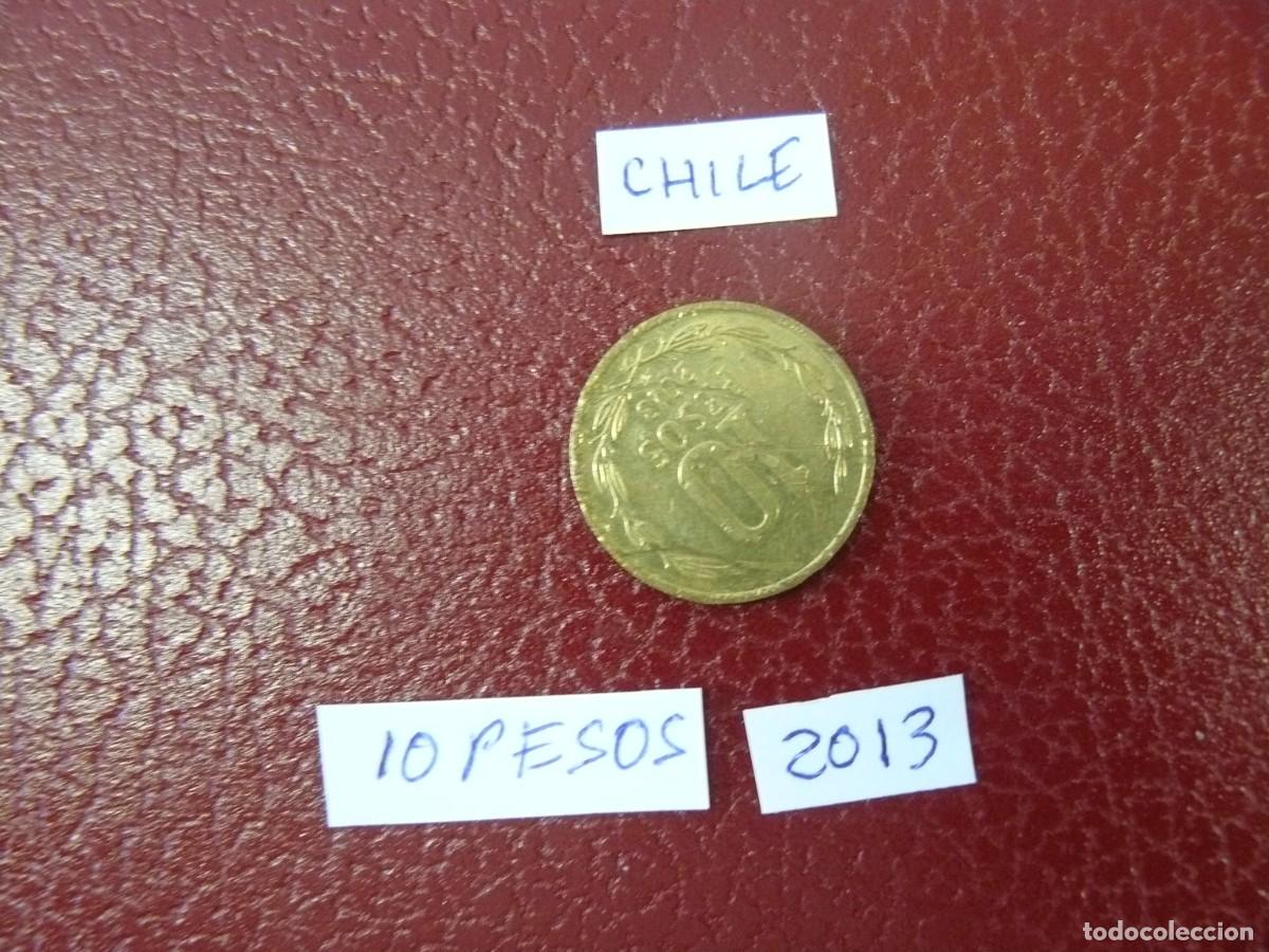 Monedas antiguas de Am&eacute;rica: Moneda de Chile 10 Pesos 2013 - Foto 2