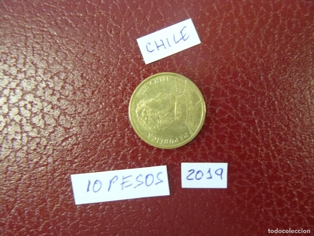 Monedas antiguas de Am&eacute;rica: Moneda de Chile 10 Pesos 2019 - Foto 1