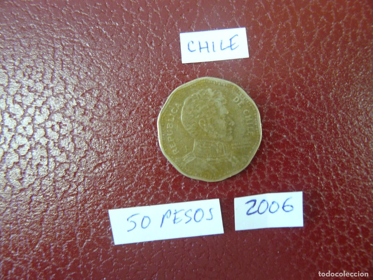 Monedas antiguas de Am&eacute;rica: Moneda de Chile 50 Pesos 2006 - Foto 1