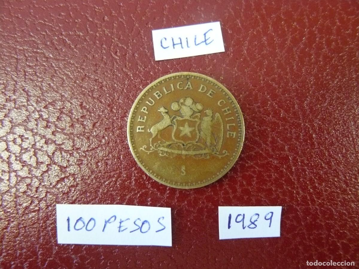 Monedas antiguas de Am&eacute;rica: Moneda de Chile 100 Pesos 1989 - Foto 1