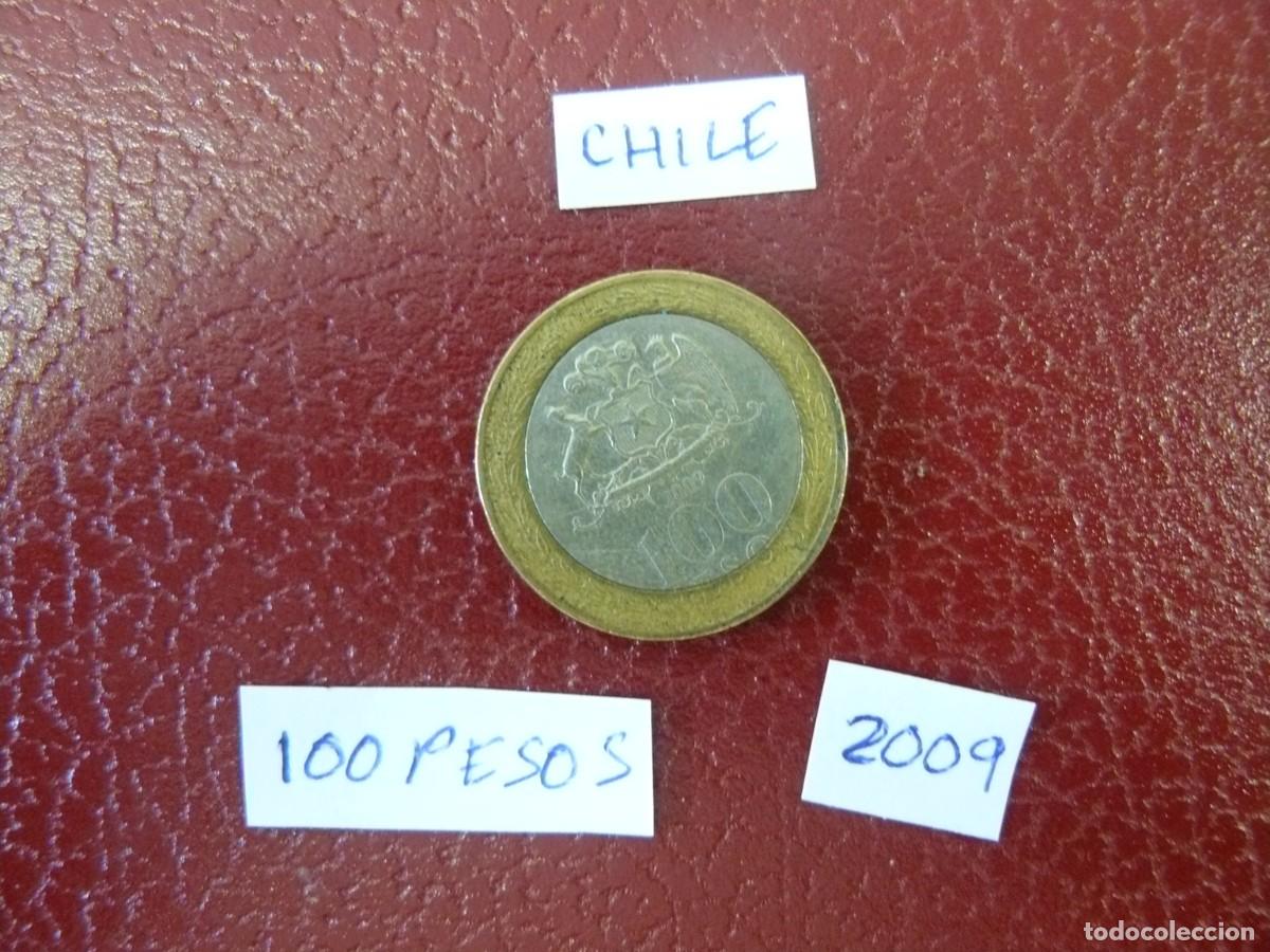 Monedas antiguas de Am&eacute;rica: Moneda de Chile 100 Pesos 2009 - Foto 2