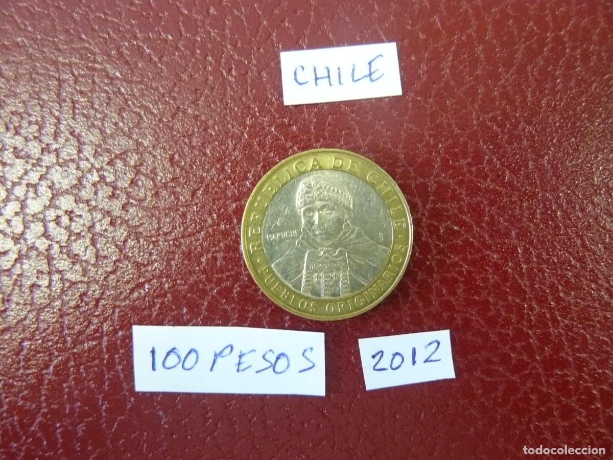 Monedas antiguas de Am&eacute;rica: Moneda de Chile 100 Pesos 2012 - Foto 1