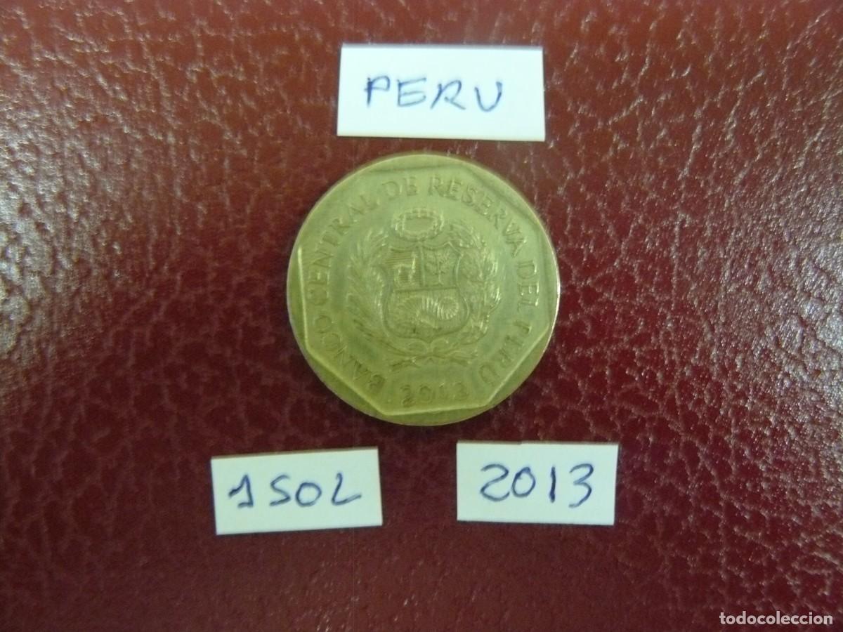 Monedas antiguas de Am&eacute;rica: Moneda de Peru 1 Sol 2013 - Foto 2