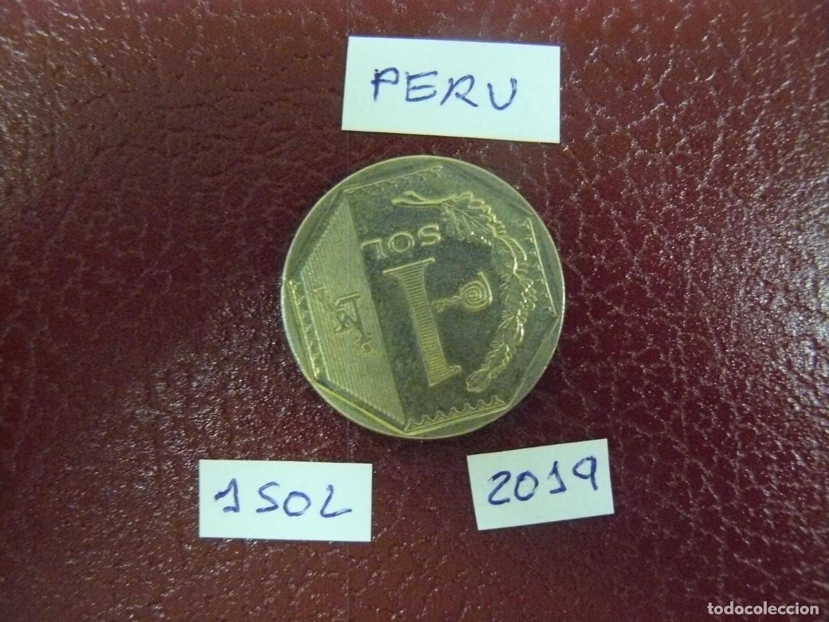 Monedas antiguas de Am&eacute;rica: Moneda de Peru 1 Sol 2019 - Foto 2
