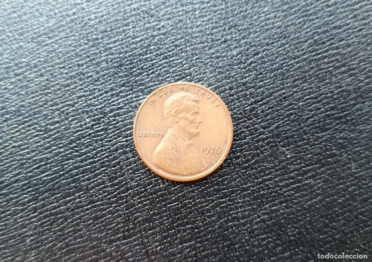 Monedas antiguas de Am&eacute;rica: MONEDA ESTADOS UNIDOS ONE CENT 1976 - Foto 1