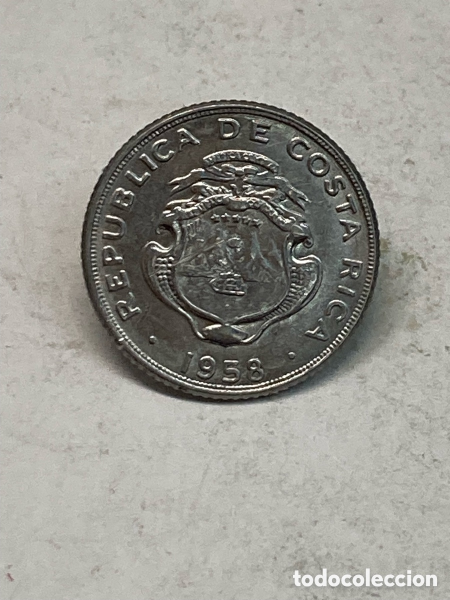 Monedas antiguas de Am&eacute;rica: Moneda 5 c&eacute;ntimos 1958 J67 - Foto 2