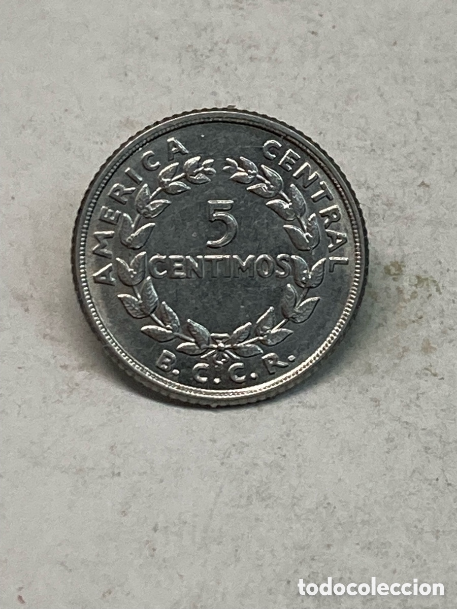 Monedas antiguas de Am&eacute;rica: Moneda 5 c&eacute;ntimos 1958 J67 - Foto 1