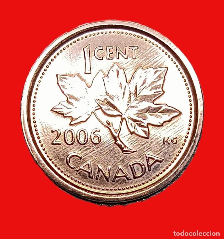 Monedas antiguas de Am&eacute;rica: Canada 1 Centavo 2006 - Foto 2
