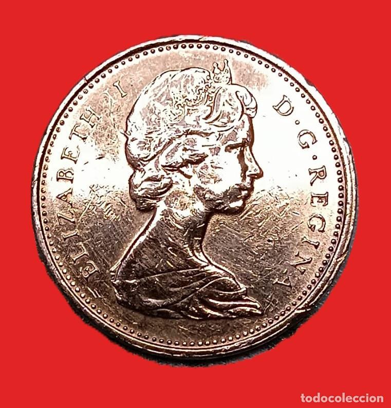 Monedas antiguas de Am&eacute;rica: Canada 1 Centavo 1969 - Foto 1