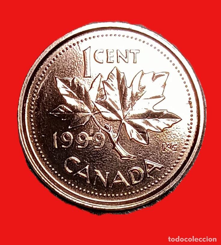 Monedas antiguas de Am&eacute;rica: Canada 1999 1 Centavo - Foto 2