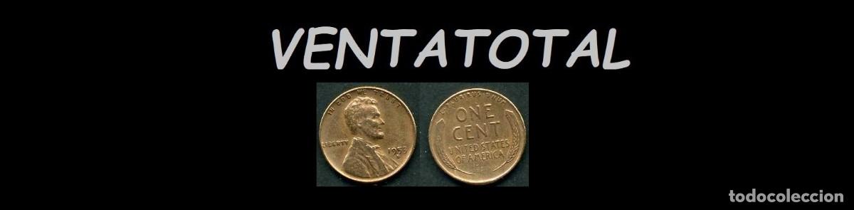 Monedas antiguas de América: ESTADOS UNIDOS 1 CENT AÑO 1953D ( PRESIDENTE ABRAHAM LINCOLN )
