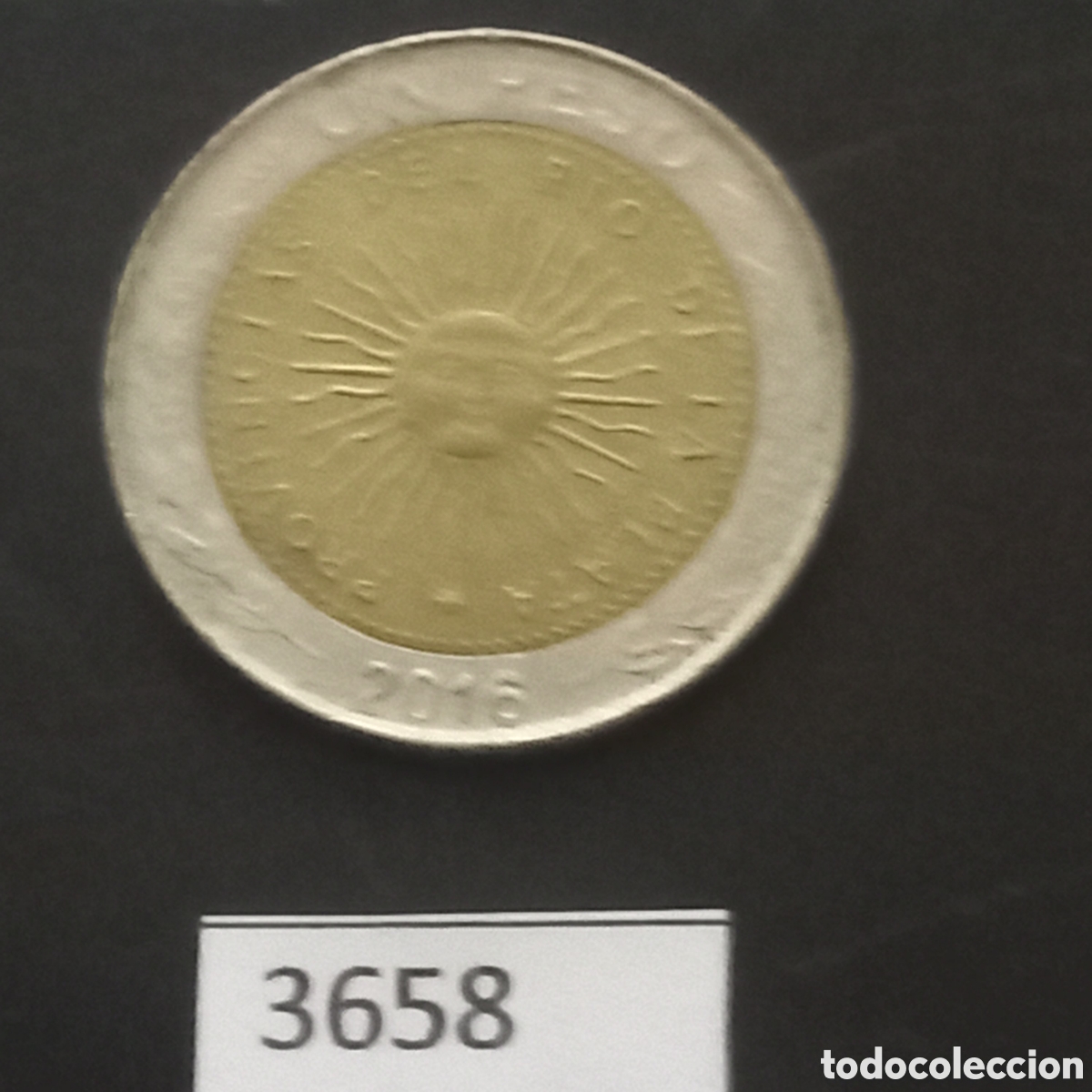 Moedas antigas da Am&eacute;rica: Argentina 1 peso 2016