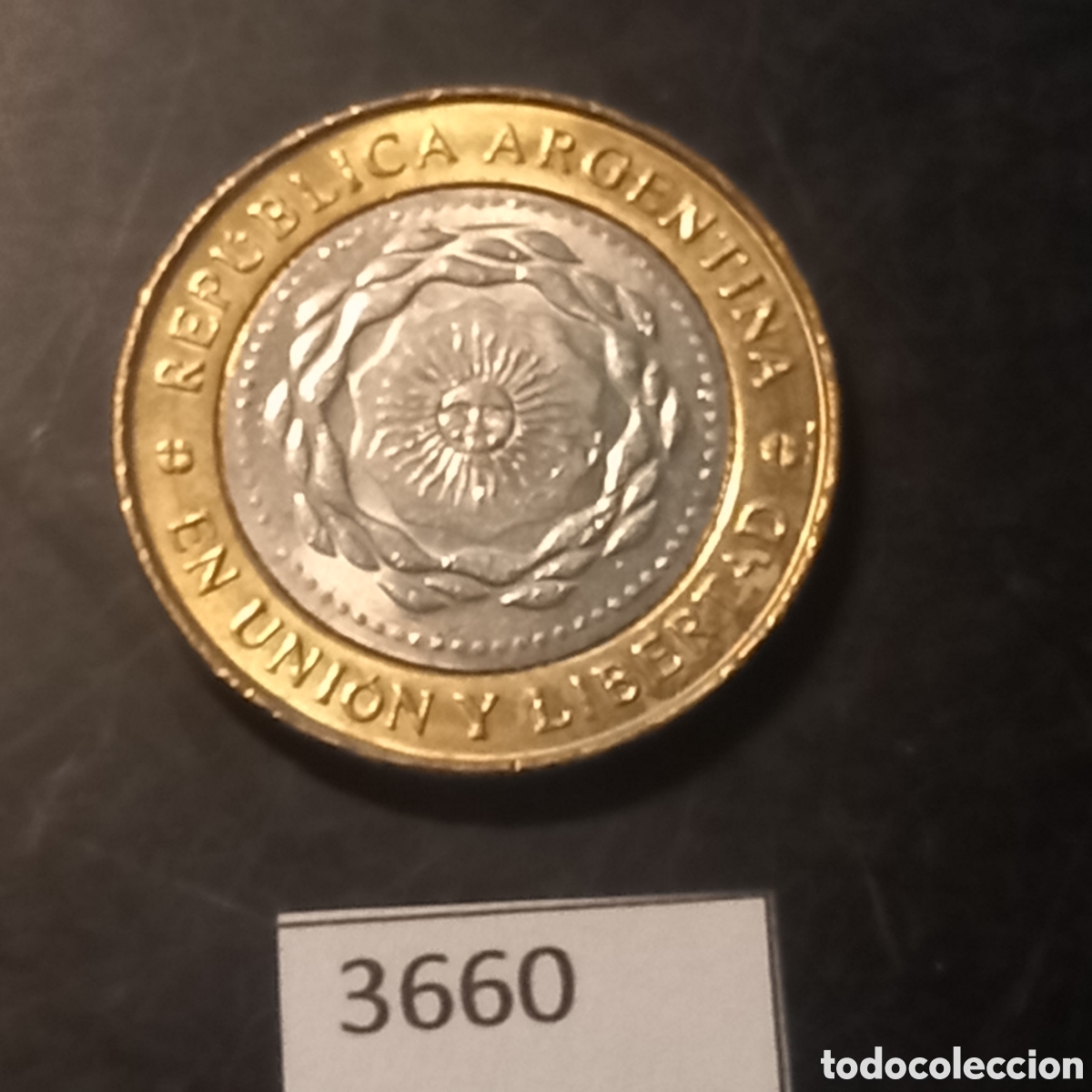 Moedas antigas da Am&eacute;rica: Argentina 2 pesos 2011