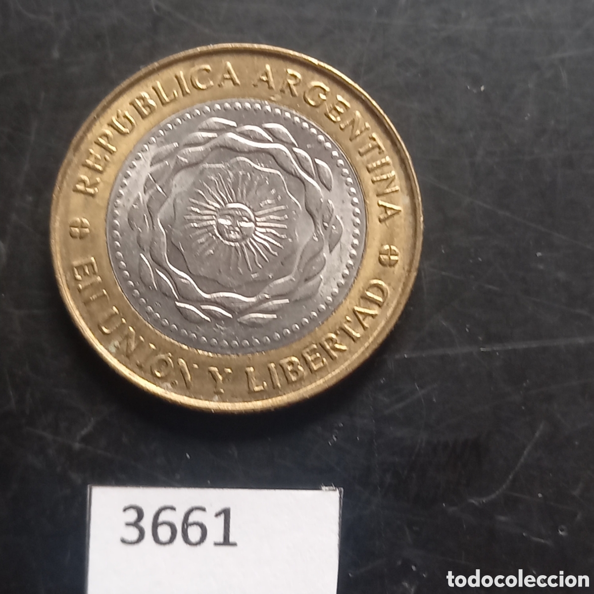 Monedas antiguas de Am&eacute;rica: Argentina 2 pesos 2010 - Foto 1