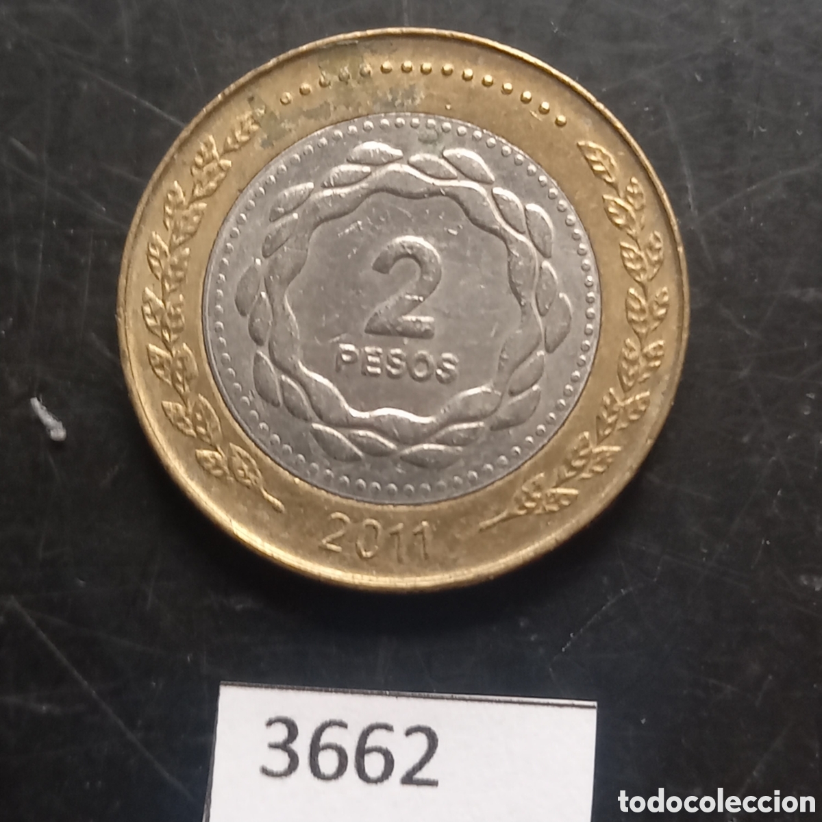 Monedas antiguas de Am&eacute;rica: Argentina 2 pesos 2011 - Foto 2