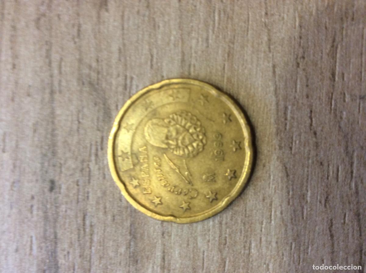 Monedas antiguas de Am&eacute;rica: Moneda 20 c&eacute;ntimos Espa&ntilde;a 1999 - Foto 1
