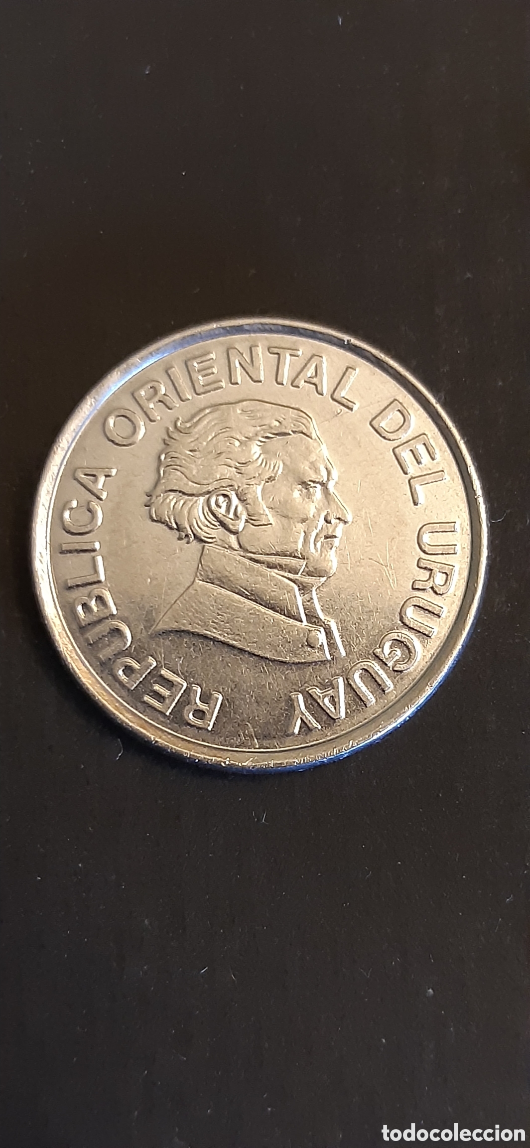 Monedas antiguas de Am&eacute;rica: 50 cent&eacute;simas Uruguay 1998 - Foto 1