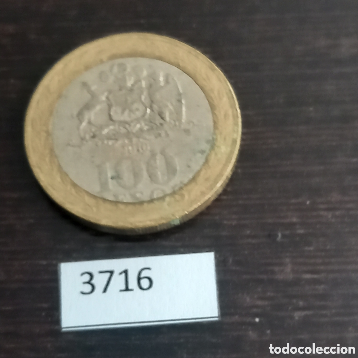 Monedas antiguas de Am&eacute;rica: Chile 100 pesos 2010 - Foto 2