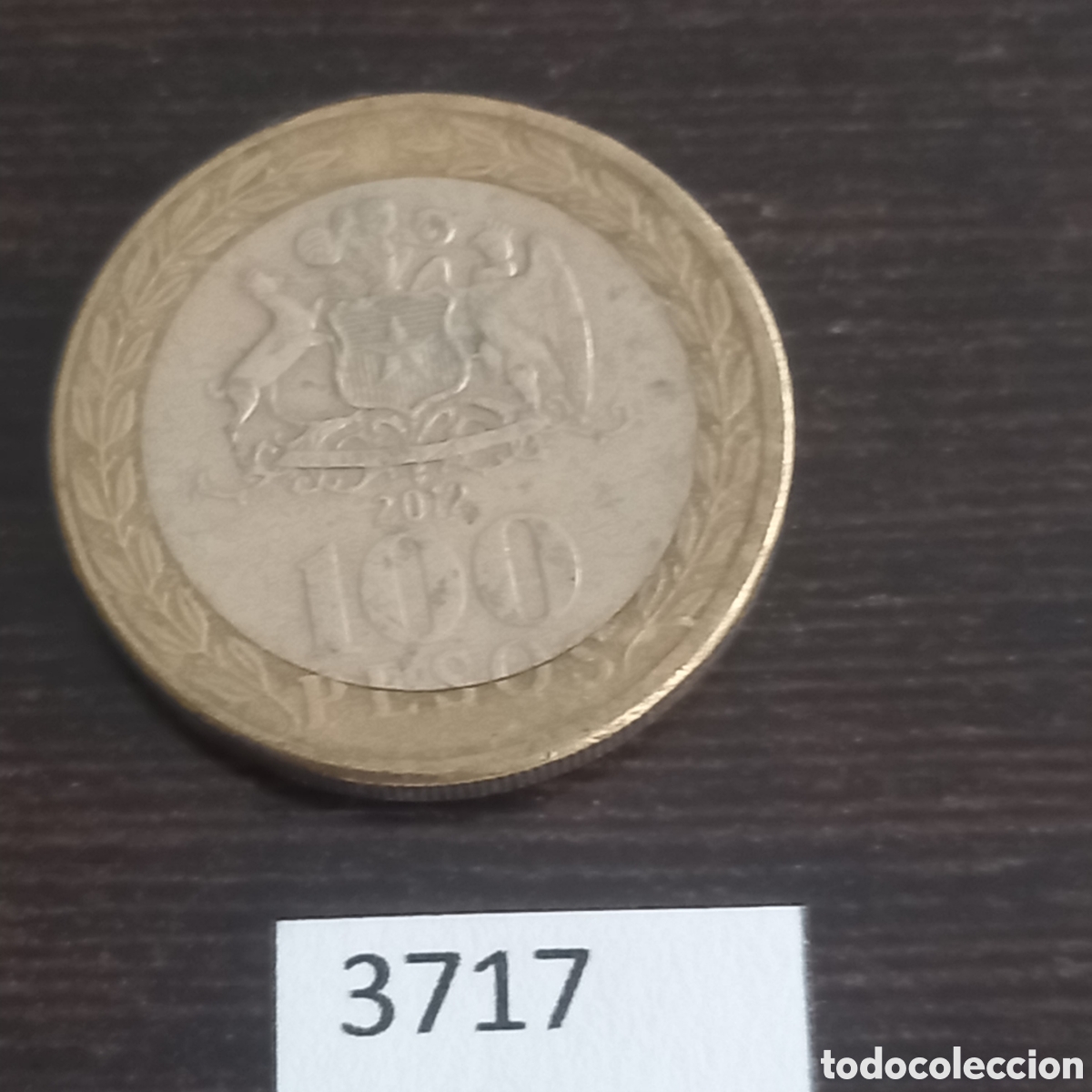 Monedas antiguas de Am&eacute;rica: Chile 100 pesos 2012 - Foto 2