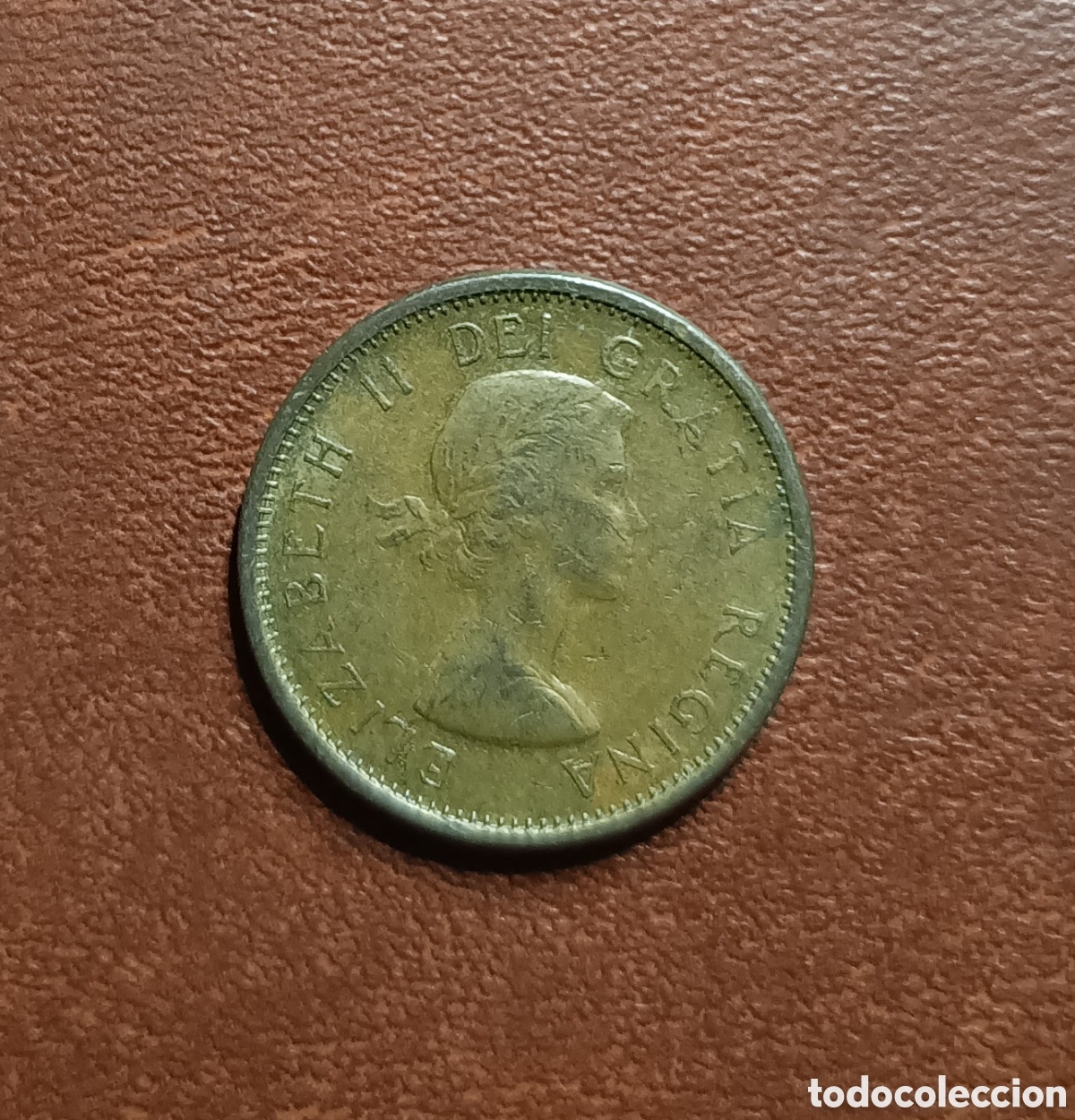 Monedas antiguas de Am&eacute;rica: 1 CENTAVO 1956 - CANADA - Foto 2