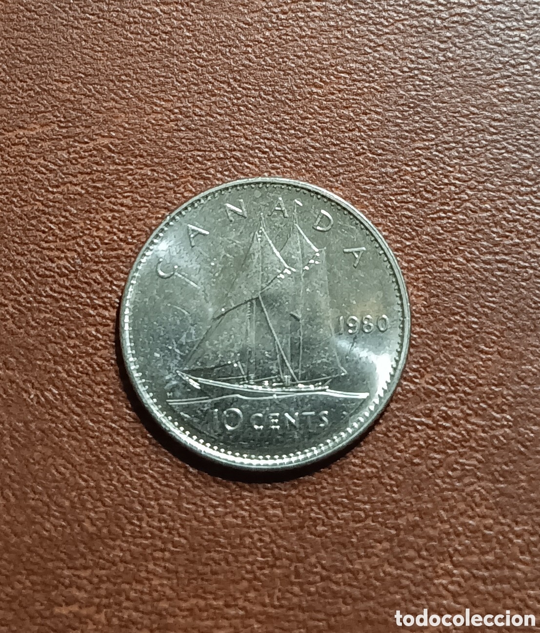 Monedas antiguas de Am&eacute;rica: 10 CENTAVOS 1980 - CANADA - Foto 1