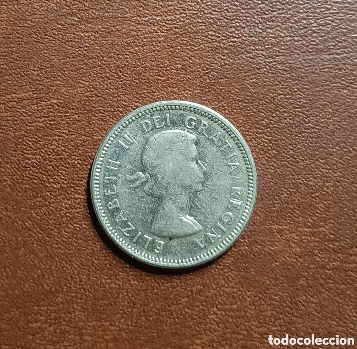 Monedas antiguas de Am&eacute;rica: 5 CENTAVOS 1963 - CANADA - Foto 2