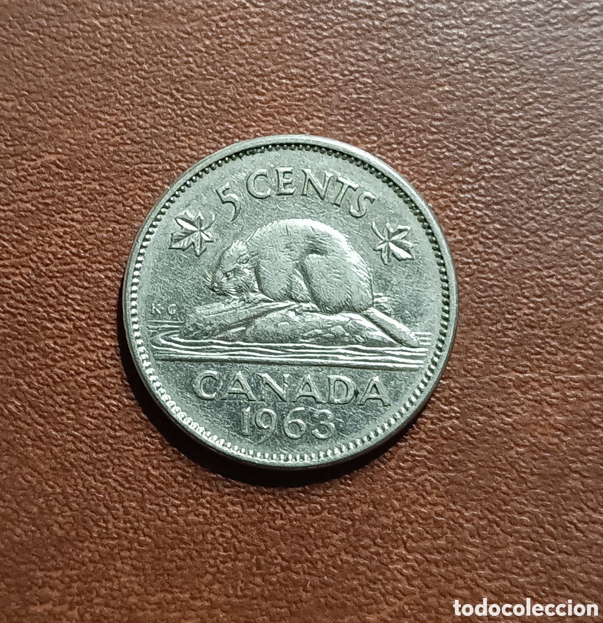 Monedas antiguas de Am&eacute;rica: 5 CENTAVOS 1963 - CANADA - Foto 1