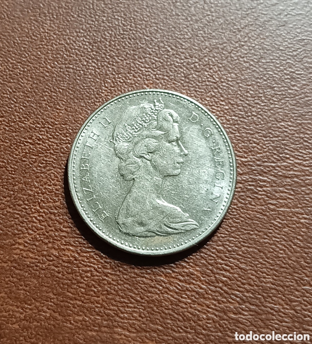 Monedas antiguas de Am&eacute;rica: 5 CENTAVOS 1977 - CANADA - Foto 2