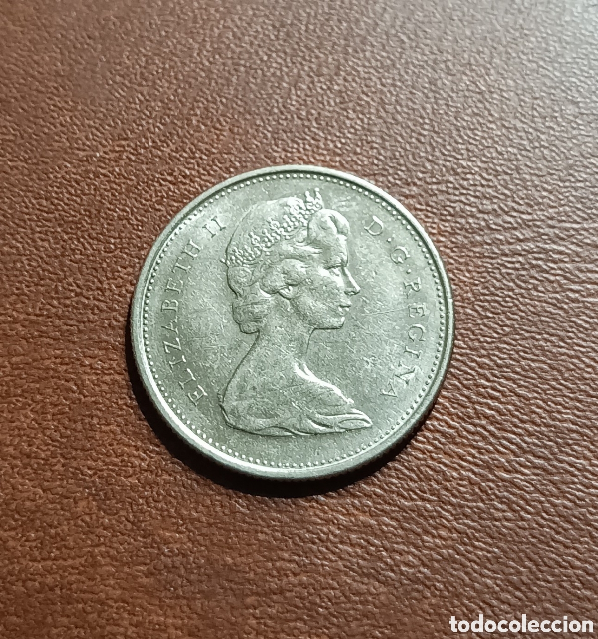 Monedas antiguas de Am&eacute;rica: 25 CENTAVOS 1976 - CANADA - Foto 2