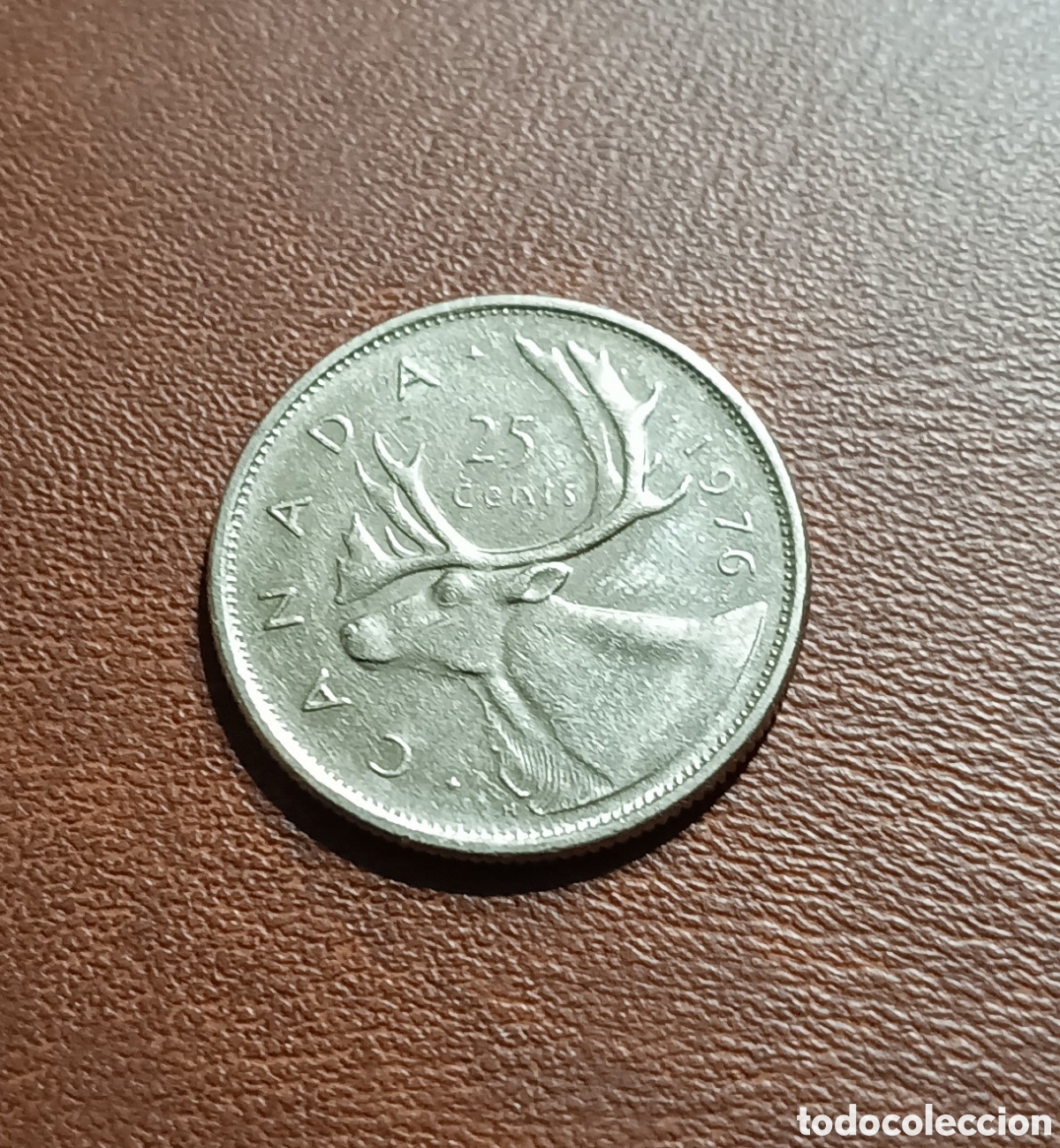 Monedas antiguas de Am&eacute;rica: 25 CENTAVOS 1976 - CANADA - Foto 1