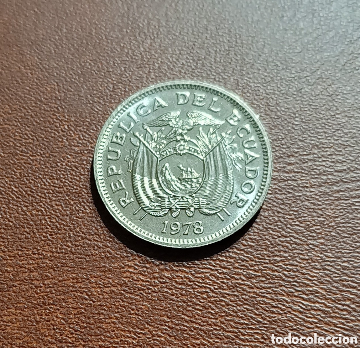 Monedas antiguas de Am&eacute;rica: 20 CENTAVOS 1978 SC - ECUADOR - Foto 1