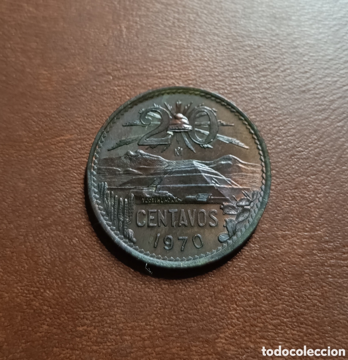Monedas antiguas de Am&eacute;rica: 20 CENTAVOS 1970 - M&Eacute;XICO - Foto 1