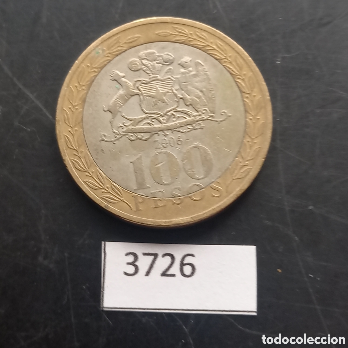 Monedas antiguas de Am&eacute;rica: Chile 100 pesos 2006 - Foto 2