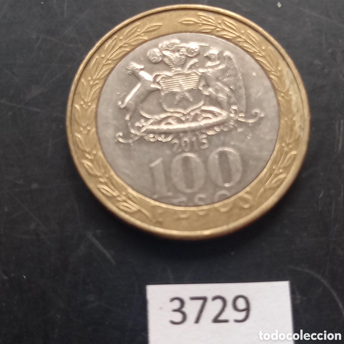 Monedas antiguas de Am&eacute;rica: Chile 100 pesos 2015 - Foto 2