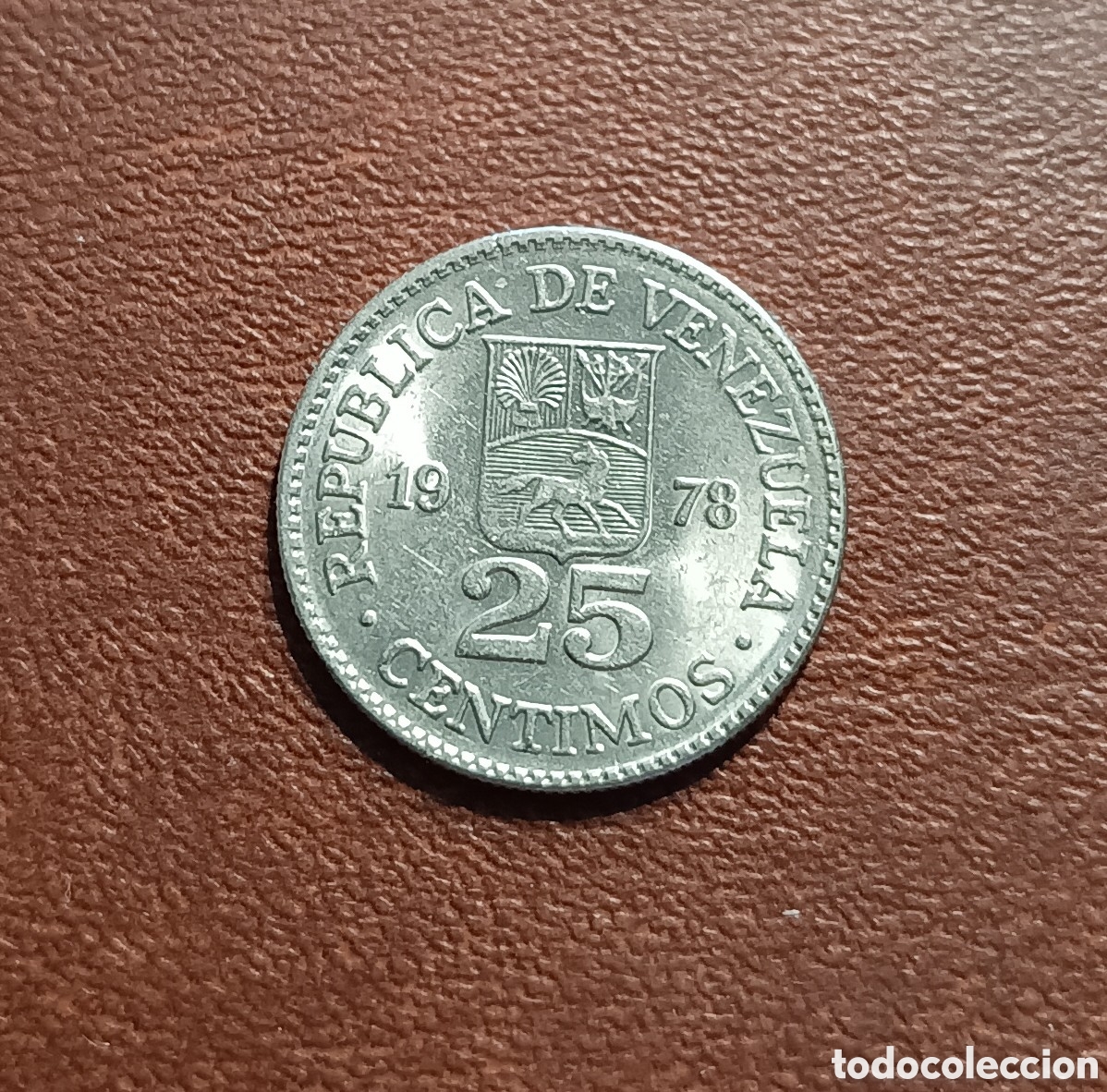 Monedas antiguas de Am&eacute;rica: 25 C&Eacute;NTIMOS 1978 - VENEZUELA - Foto 1