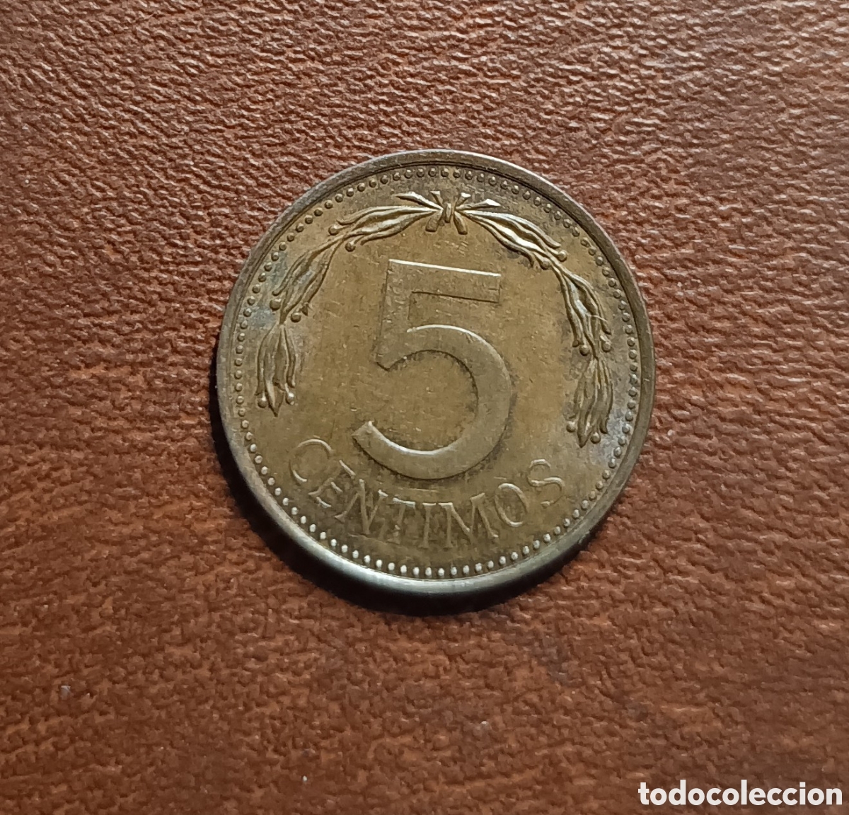 Monedas antiguas de Am&eacute;rica: 5 C&Eacute;NTIMOS 1976 - VENEZUELA - Foto 2
