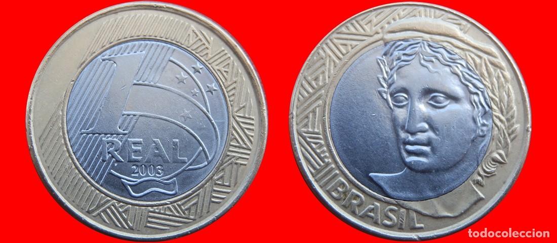 Monedas antiguas de Am&eacute;rica: 1 REAL 2003 BRASIL-128176 - Foto 1