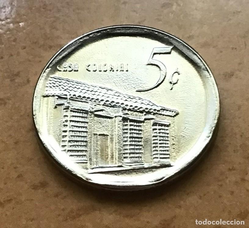 Monedas antiguas de Am&eacute;rica: 5 centavos de Cuba. A&ntilde;o 2013 - Foto 1
