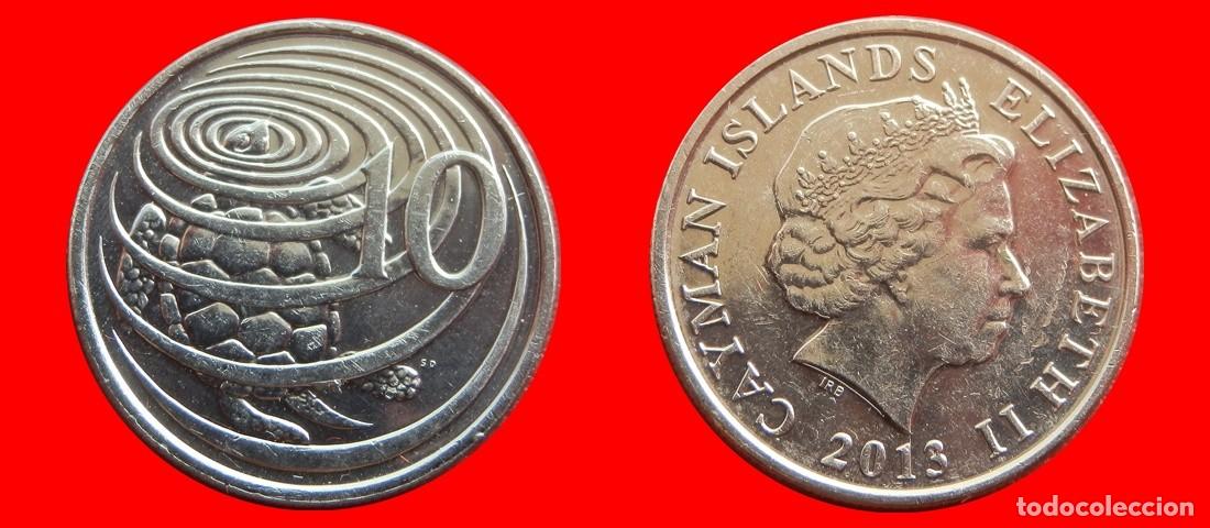 Monedas antiguas de Am&eacute;rica: 10 CENTAVOS 2013 SIN CIRCULAR ISLAS CAYMAN-3201SC - Foto 1