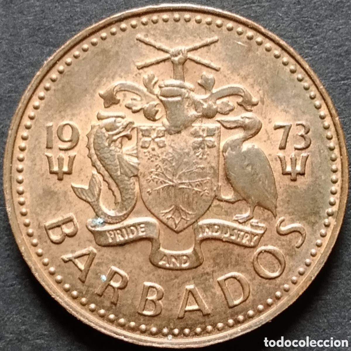 Monedas antiguas de Am&eacute;rica: MONEDA - BARBADOS 1 CENT 1973 - Foto 2