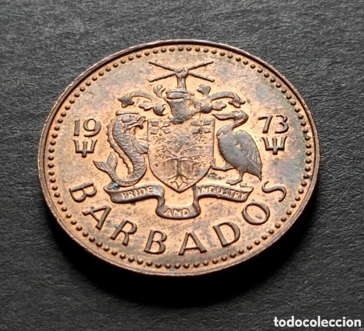Monedas antiguas de Am&eacute;rica: MONEDA - BARBADOS 1 CENT 1973 - Foto 4
