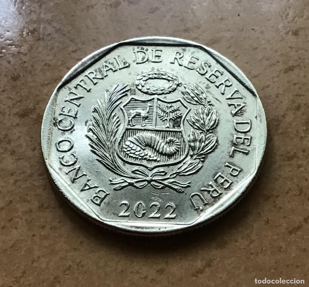 Monedas antiguas de Am&eacute;rica: 1 sol de Per&uacute;. A&ntilde;o 2022 - Foto 2