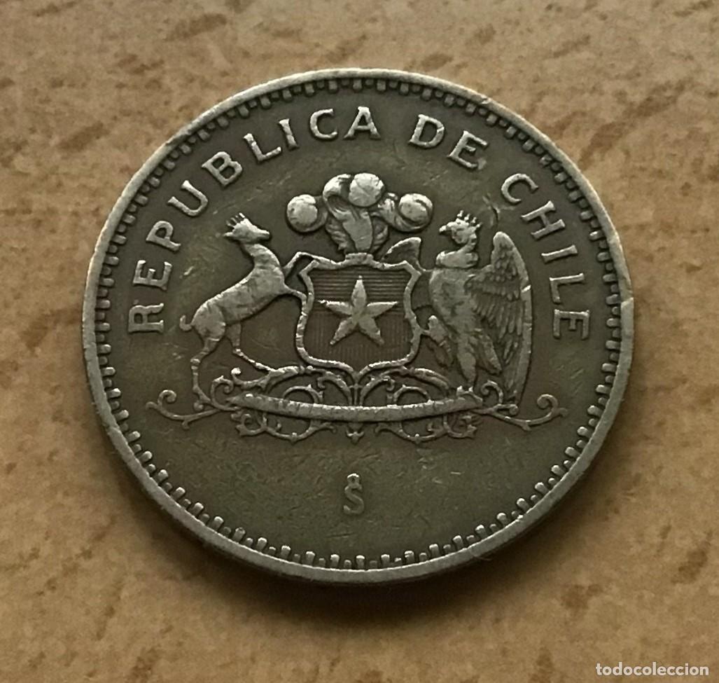 Monedas antiguas de Am&eacute;rica: 100 pesos de Chile. A&ntilde;o 1994 - Foto 2